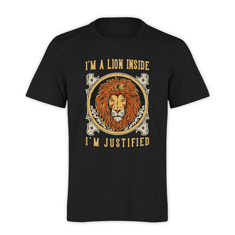 "Lion Inside" Black T-shirt